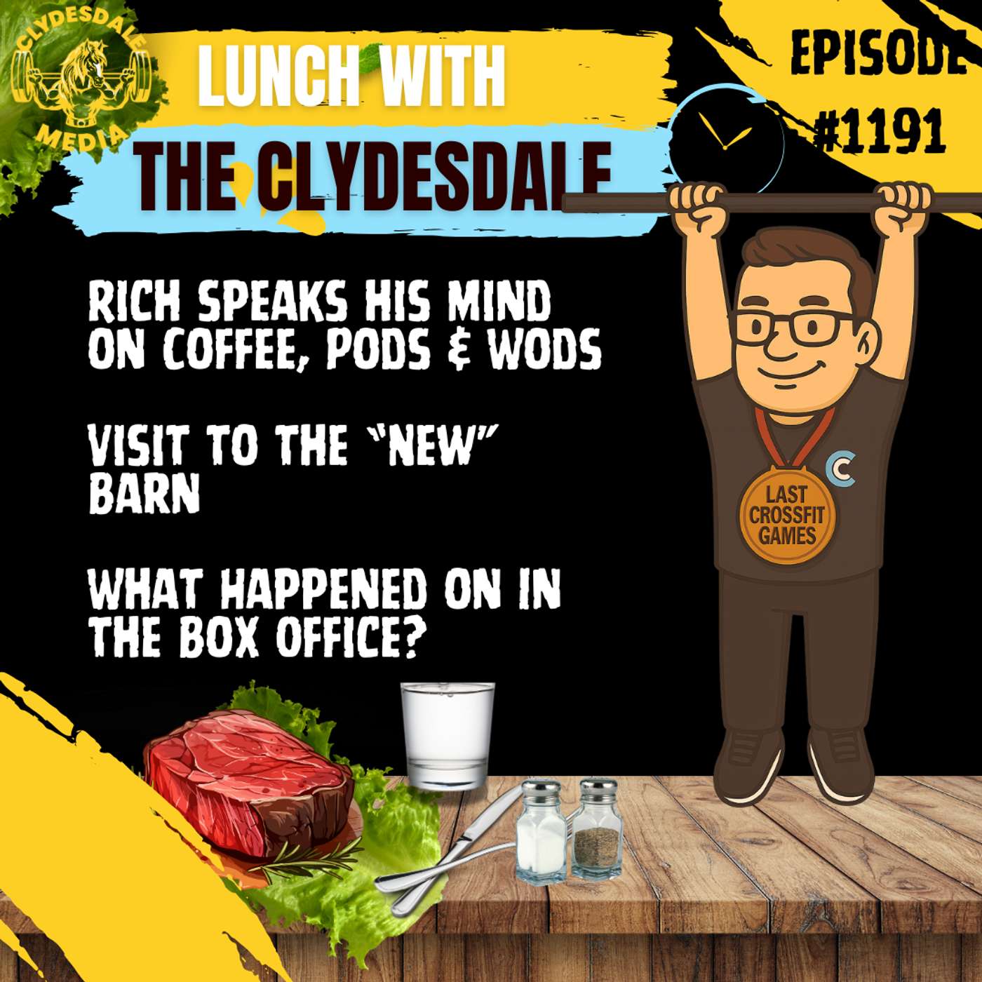 Lunch with the Clydesdale - Rich Said What??? episode artwork