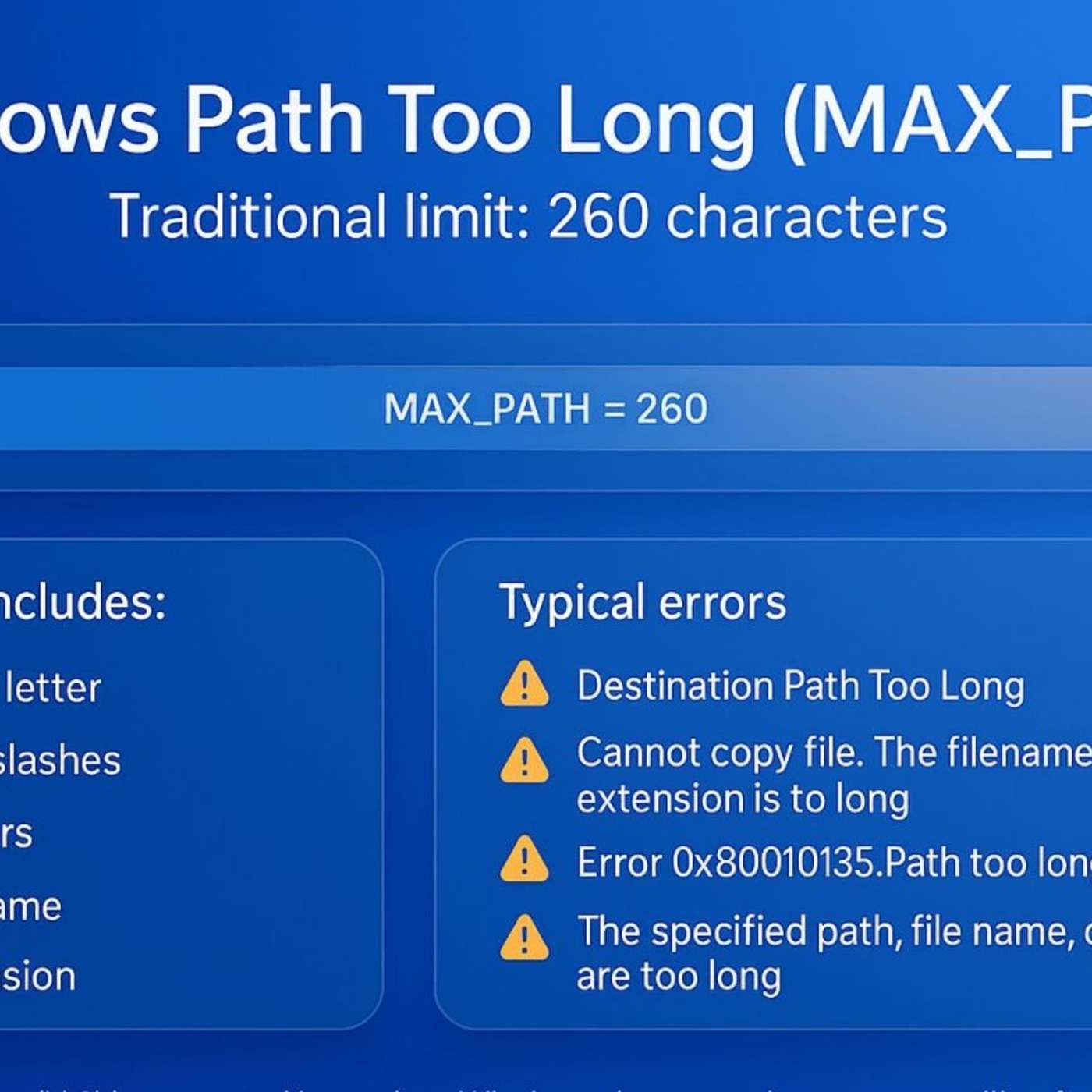 How to Enable Long Paths on Windows 11 and Fix Error 0x80010135 How to Enable Long Paths on Windows 11 and Fix Error 0x80010135