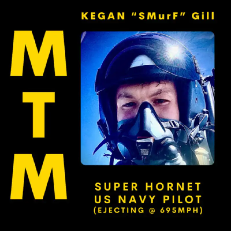 Ejecting from a Navy Jet at 695mph, Bleeding Out in Shark Infested Waters, the Rescue Mission, & the Healing Journey Afterwards with Navy...