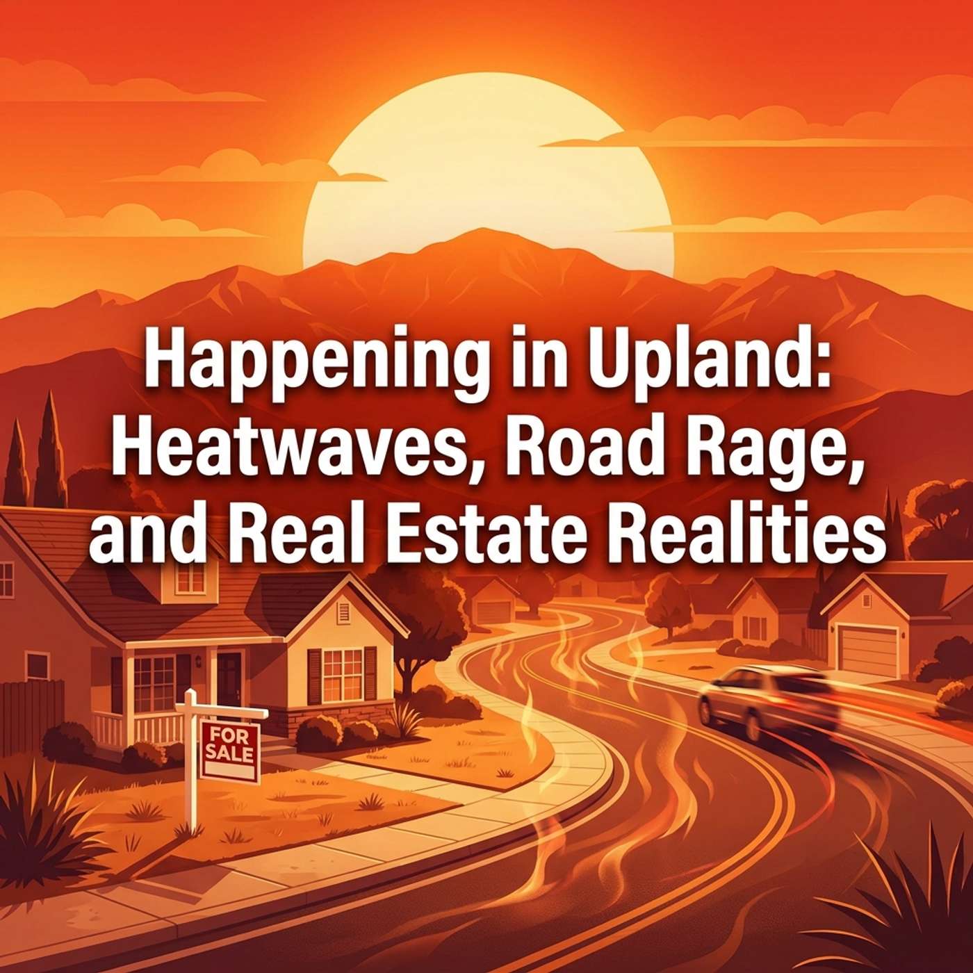 Happening in Upland: Heatwaves, Road Rage, and Real Estate Realities episode artwork