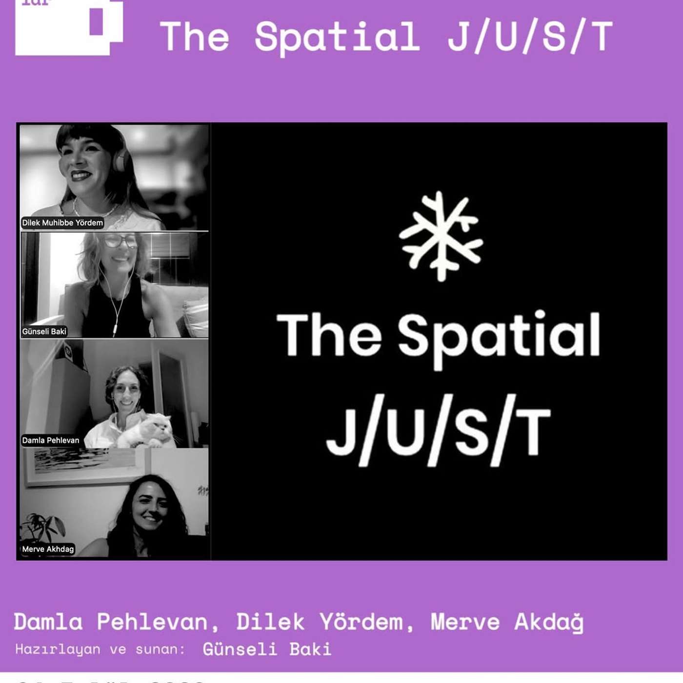 The Spatial J/U/S/T episode artwork