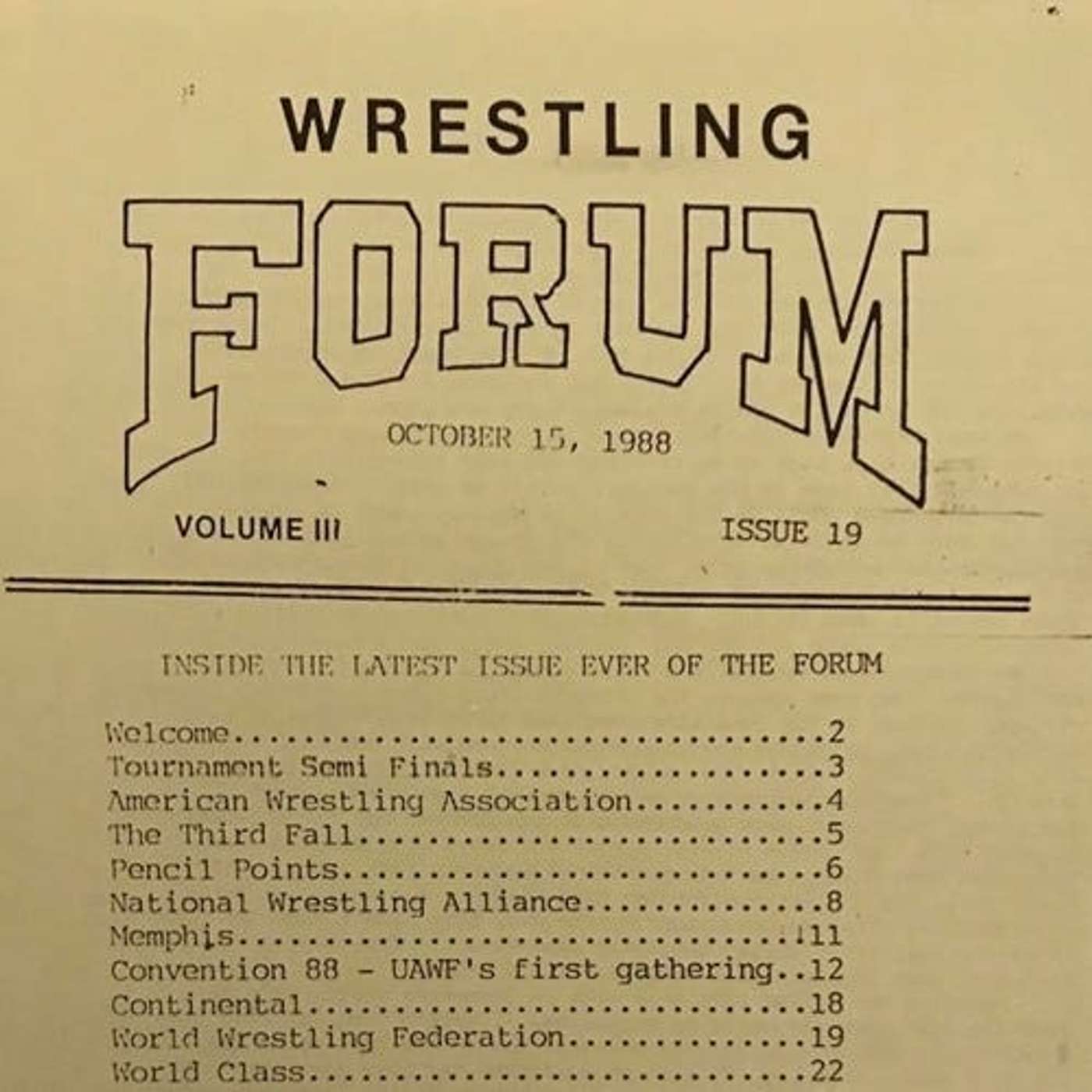The Retro Wrestling Archive Podcasts