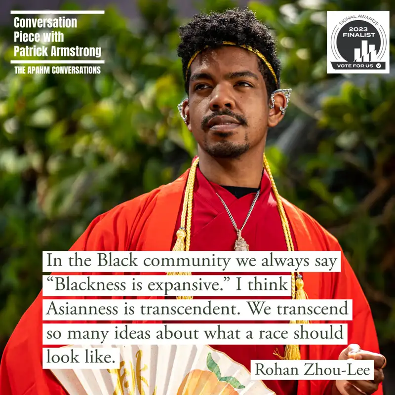 REPLAY | Rohan Zhou-Lee: The APAHM Conversations