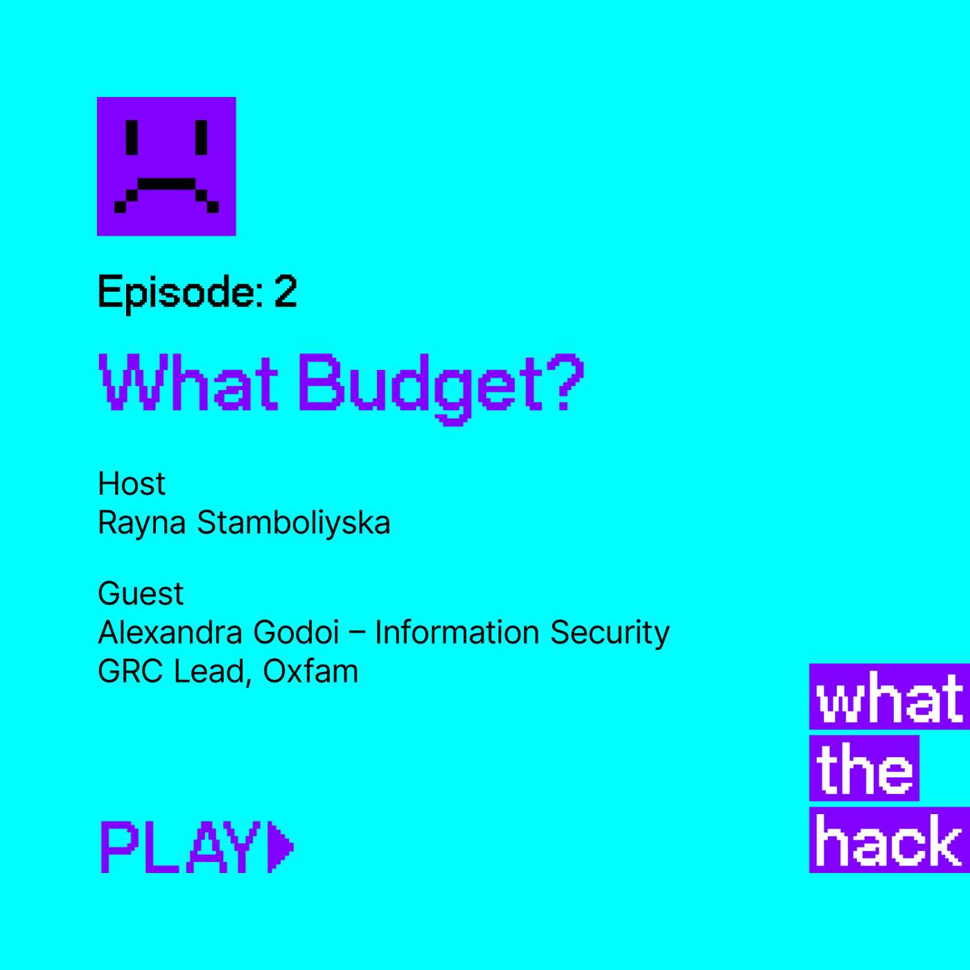 S1 E2: What Budget? with Alexandra Godoi S1 E2: What Budget? with Alexandra Godoi