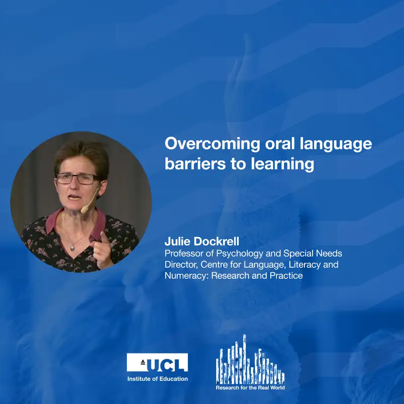 Overcoming oral language barriers to learning | Research for the Real World