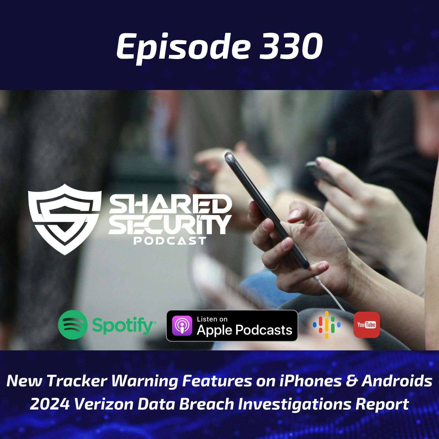 New Tracker Warning Features on iPhones & Androids, 2024 Verizon Data Breach Investigations Report episode artwork