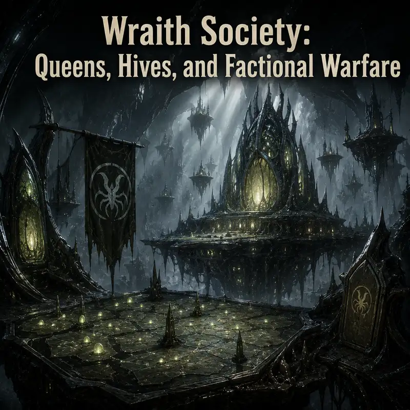 Wraith Society: Queens, Hives, and Factional Warfare