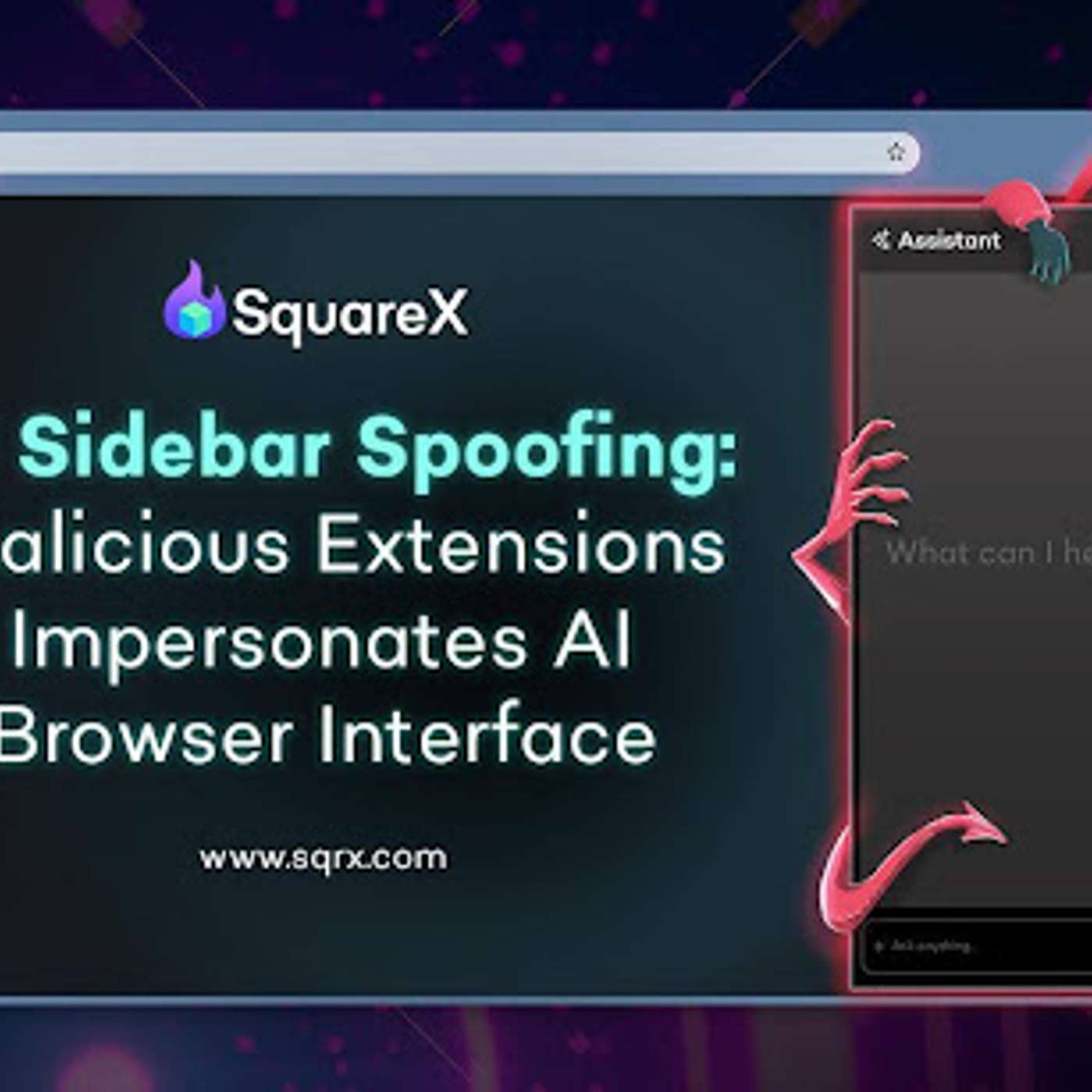 AI Sidebar Spoofing Attack:SquareX Uncovers Malicious Extensions That Impersonate AI Browser Sidebar