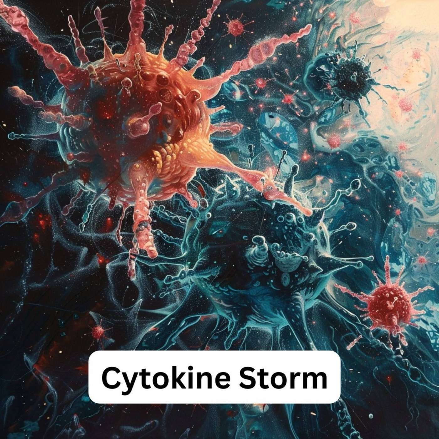 Day 255 – cytokine storm episode artwork