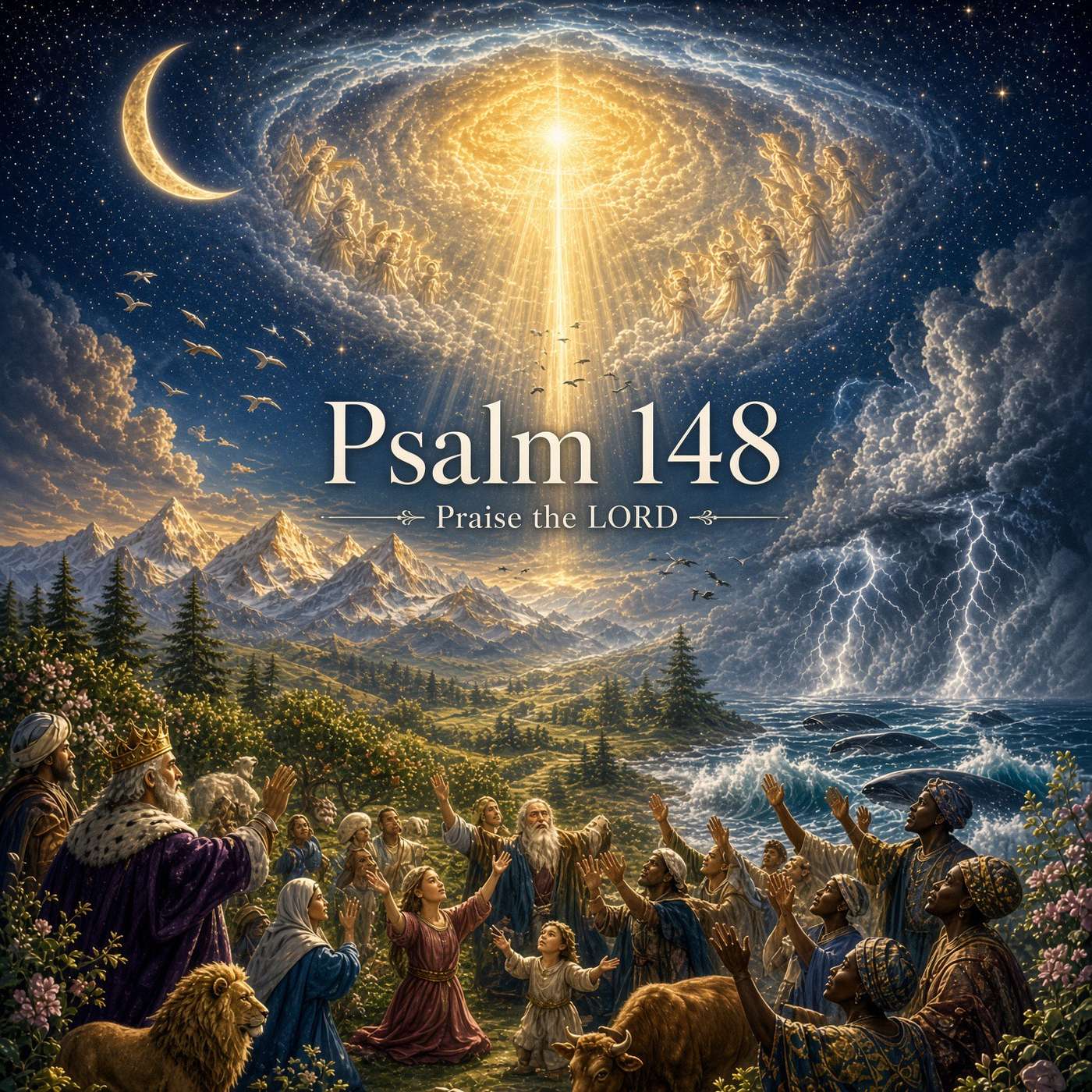 Psalm 148 reveals that creation is truly remarkable. We are called to praise the God who created it. episode artwork