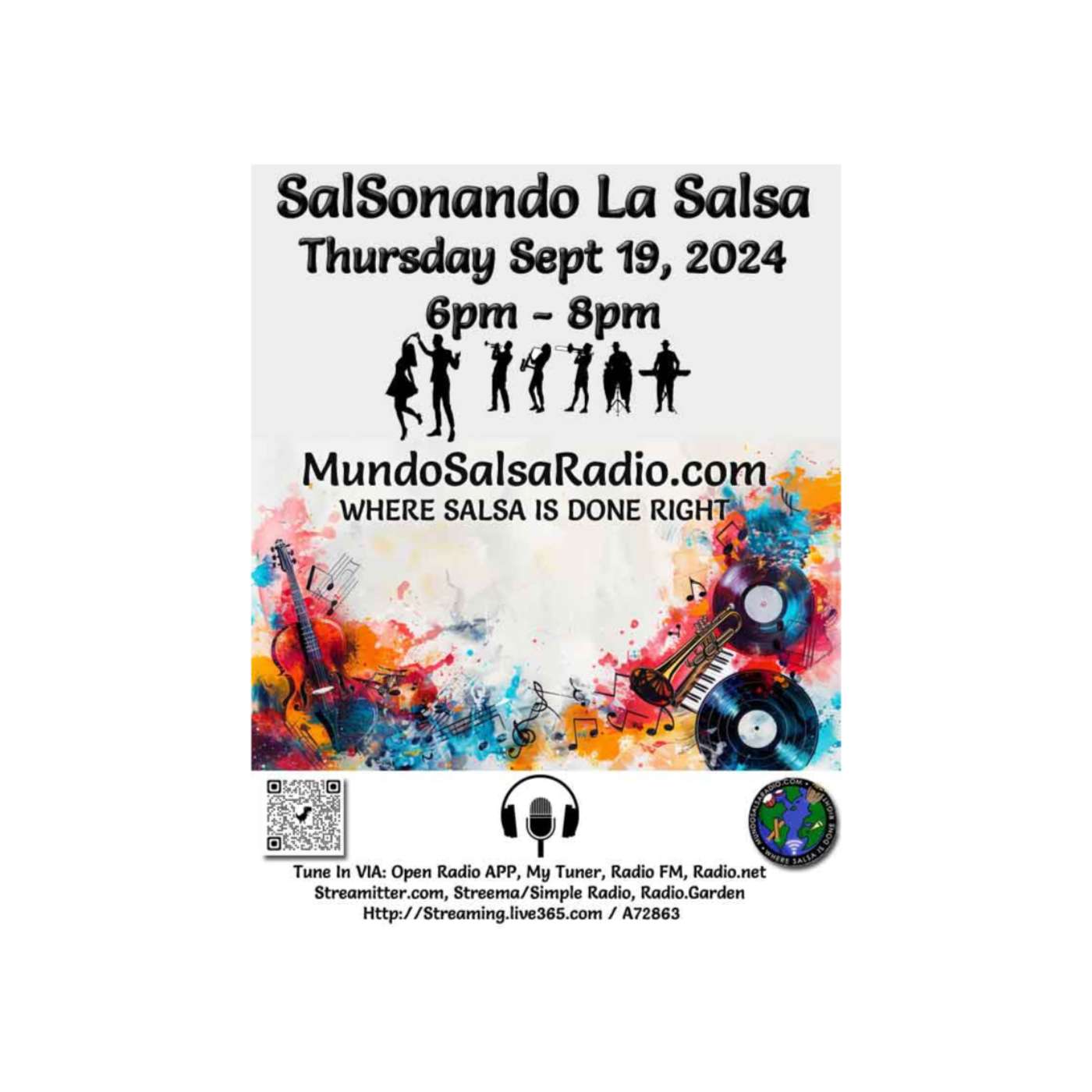 SalSonando La Salsa DJ Eddie Sept 19 2024 Show #82 episode artwork