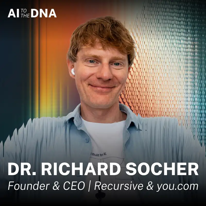 5 Milliarden Bewertung, 30 Mitarbeiter: Die Wette auf sich selbst verbessernde KI | Dr. Richard Socher, CEO & Co-Founder Recursive