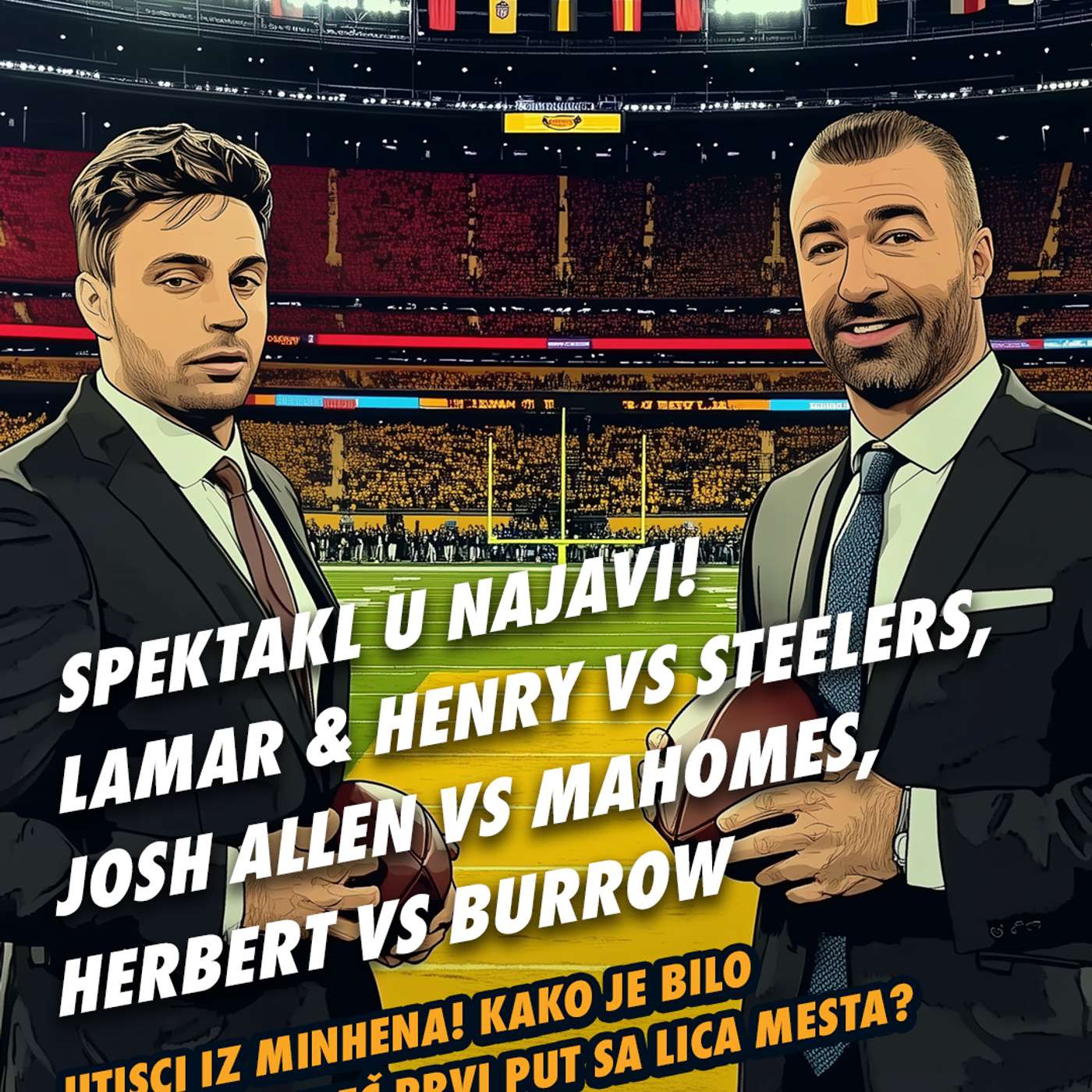 99 jardi #203 NFL: UTISCI IZ MINHENA! KAKO JE BILO RADITI NFL MEČ PRVI PUT SA LICA MESTA episode artwork