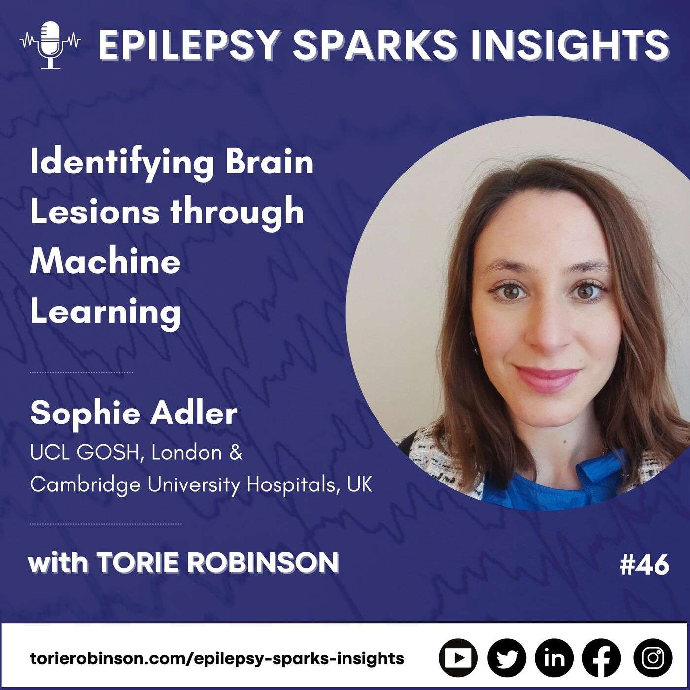 Identifying Brain Lesions Through Machine Learning - Sophie Adler episode artwork