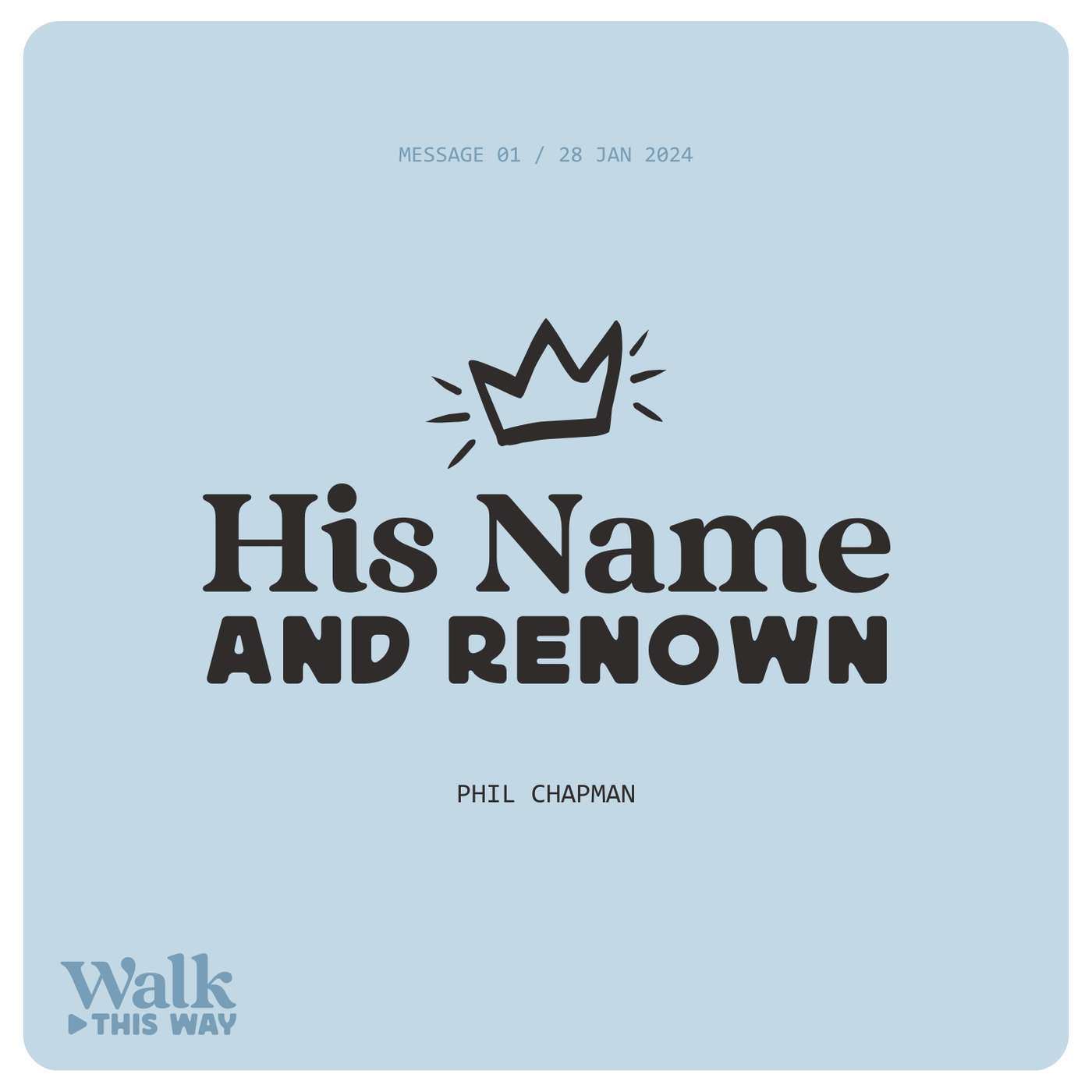His Name and Renown (Phil Chapman) episode artwork