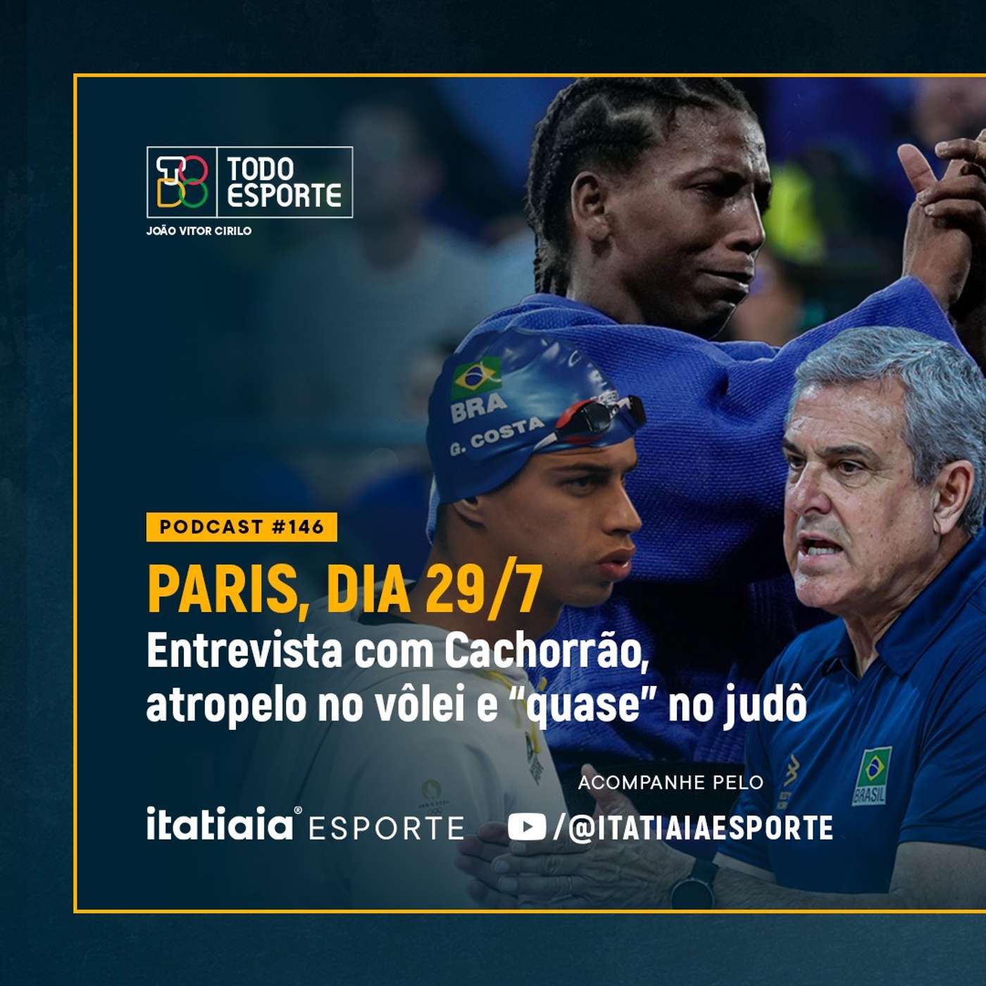 Paris, 29/7 | Papo com Guilherme Costa, choro de Rafaela e estreia tranquila no vôlei
