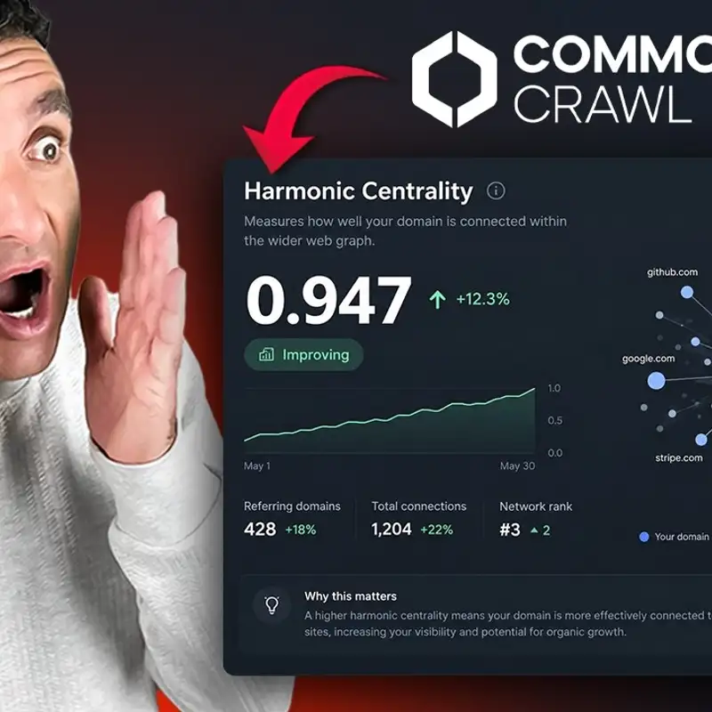 Common Crawl Is in LLM Training Data: Why Harmonic Centrality Matters More