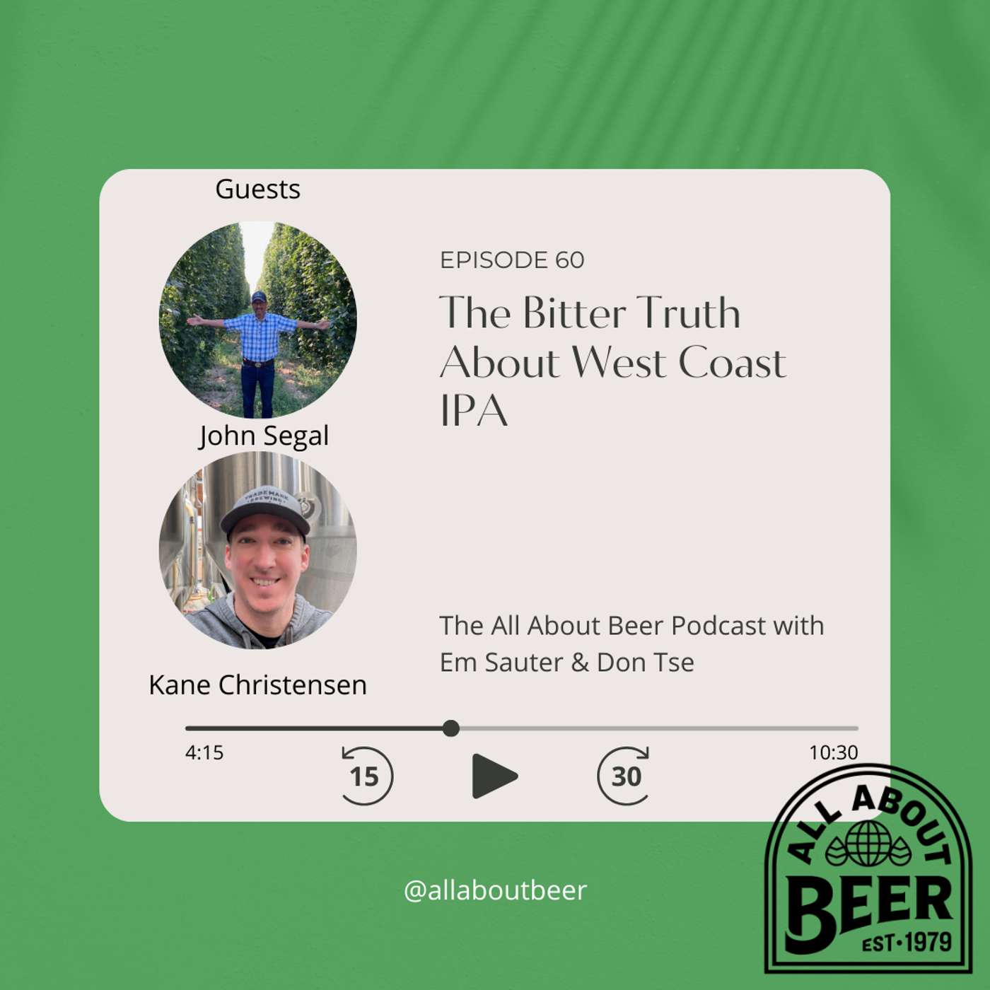 AAB 060: The Bitter Truth About West Coast IPA