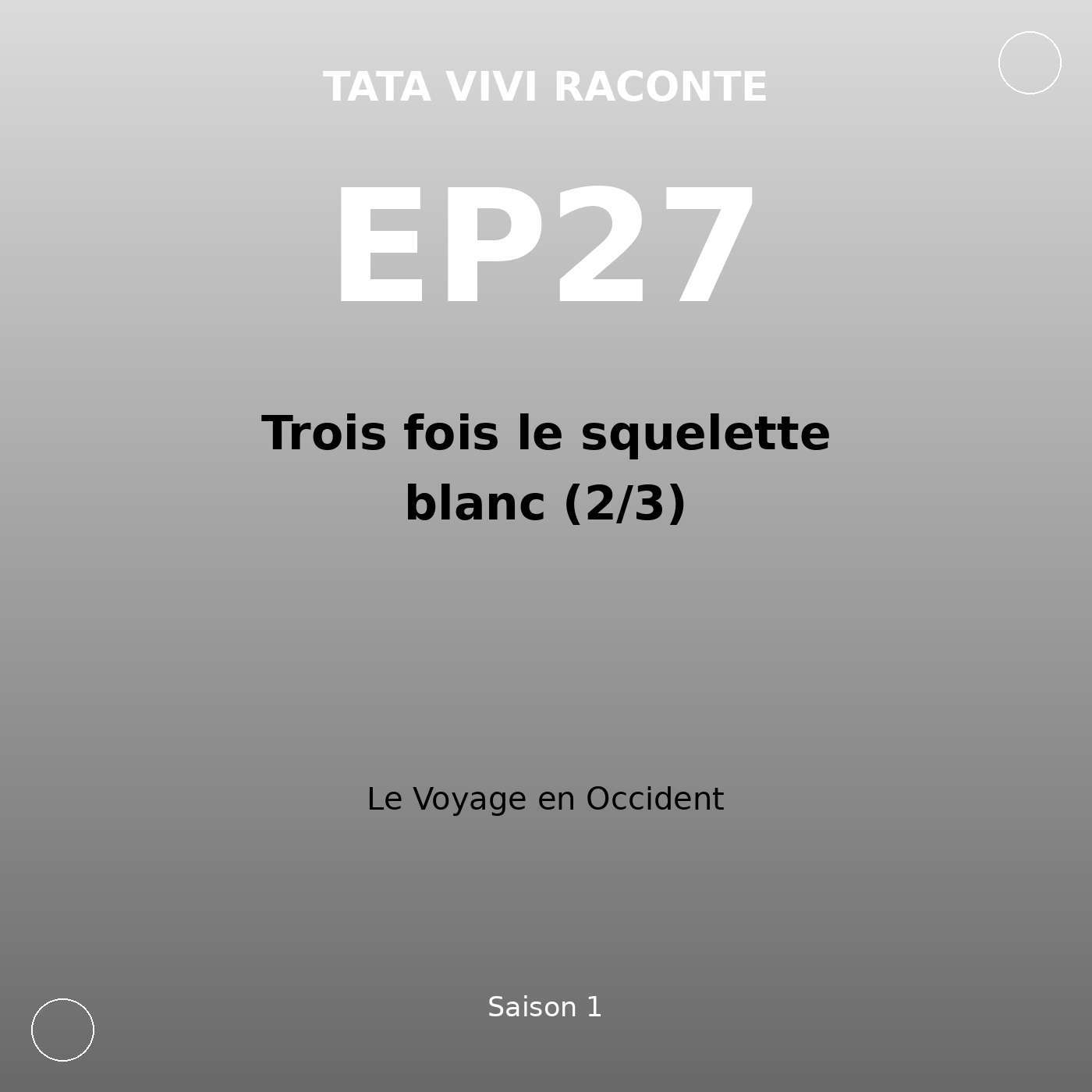 EP27 · Trois fois le squelette blanc (2/3) episode artwork