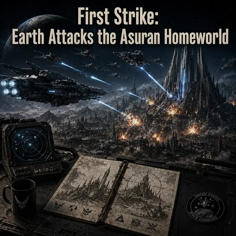 First Strike: Earth Attacks the Asuran Homeworld
