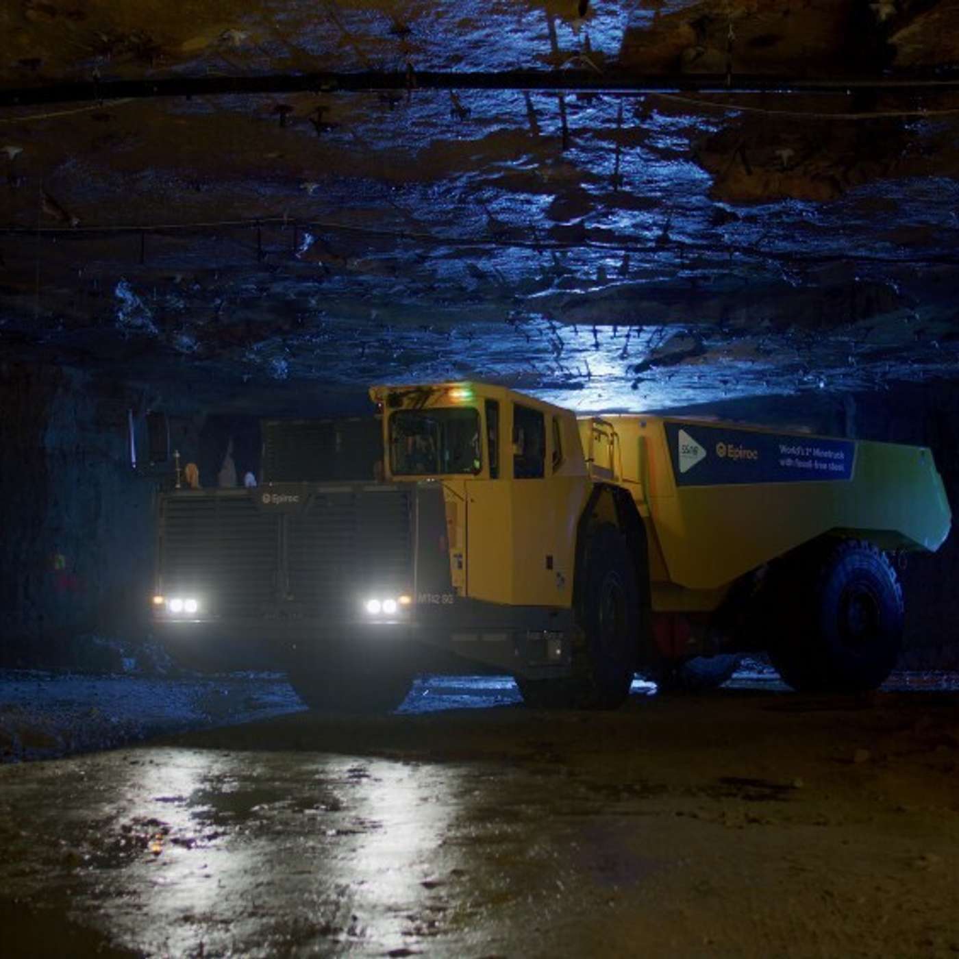 На севере Швеции появился первый в мире электрический подземный самосвал с кузовом из стали, сделанной без использования ископаемого топлива