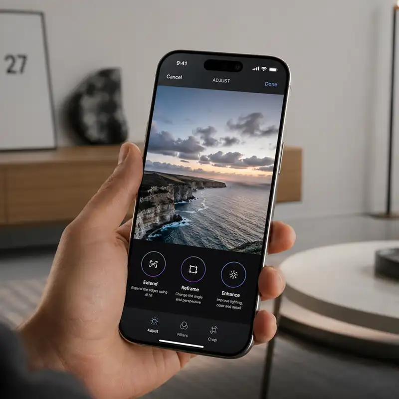 RTR 33: Extend, Enhance, Reframe: Apple juega su carta de IA en Fotos