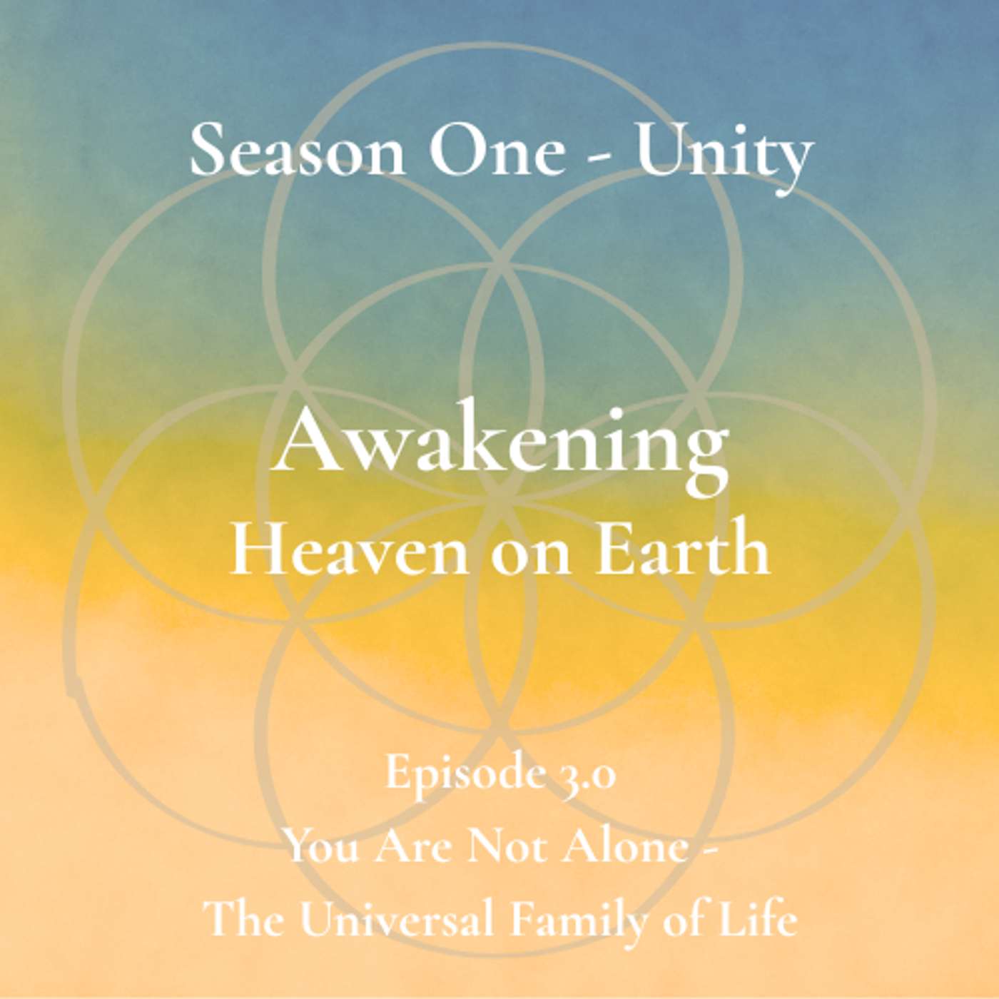 Unity Episode 3.0 - You Are Not Alone - The Universal Family of Life episode artwork