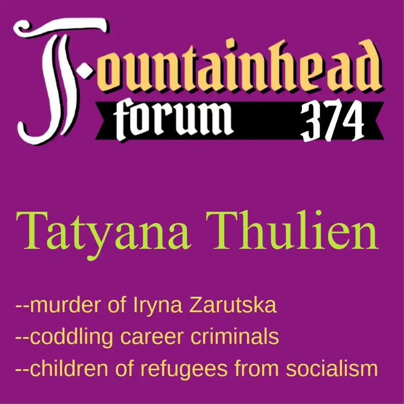 FF-374: Tatyana Thulien on the murder of Iryna Zarutska in Charlotte, North Carolina