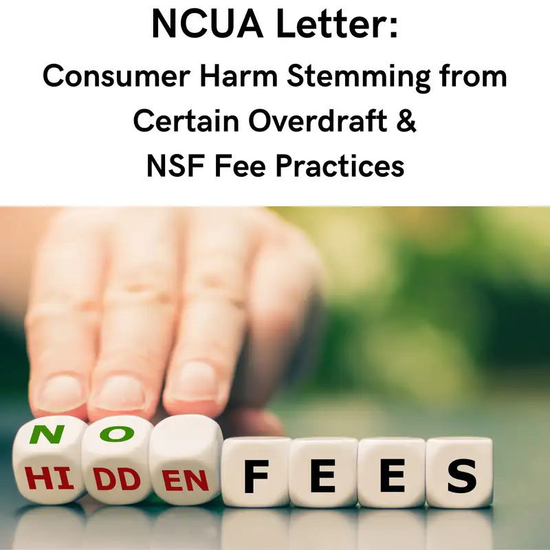 Consumer Harm Stemming from Certain Overdraft and NSF Fee Practices - NCUA's Letter to Credit Unions 24-CU-03