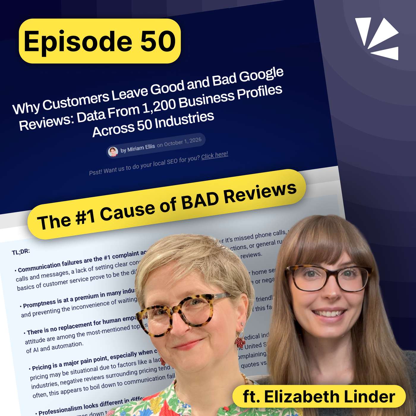 The #1 Cause of Bad Reviews, New GBP Policy & How AI Sees Your Site | E50 The Whitespark Local Update