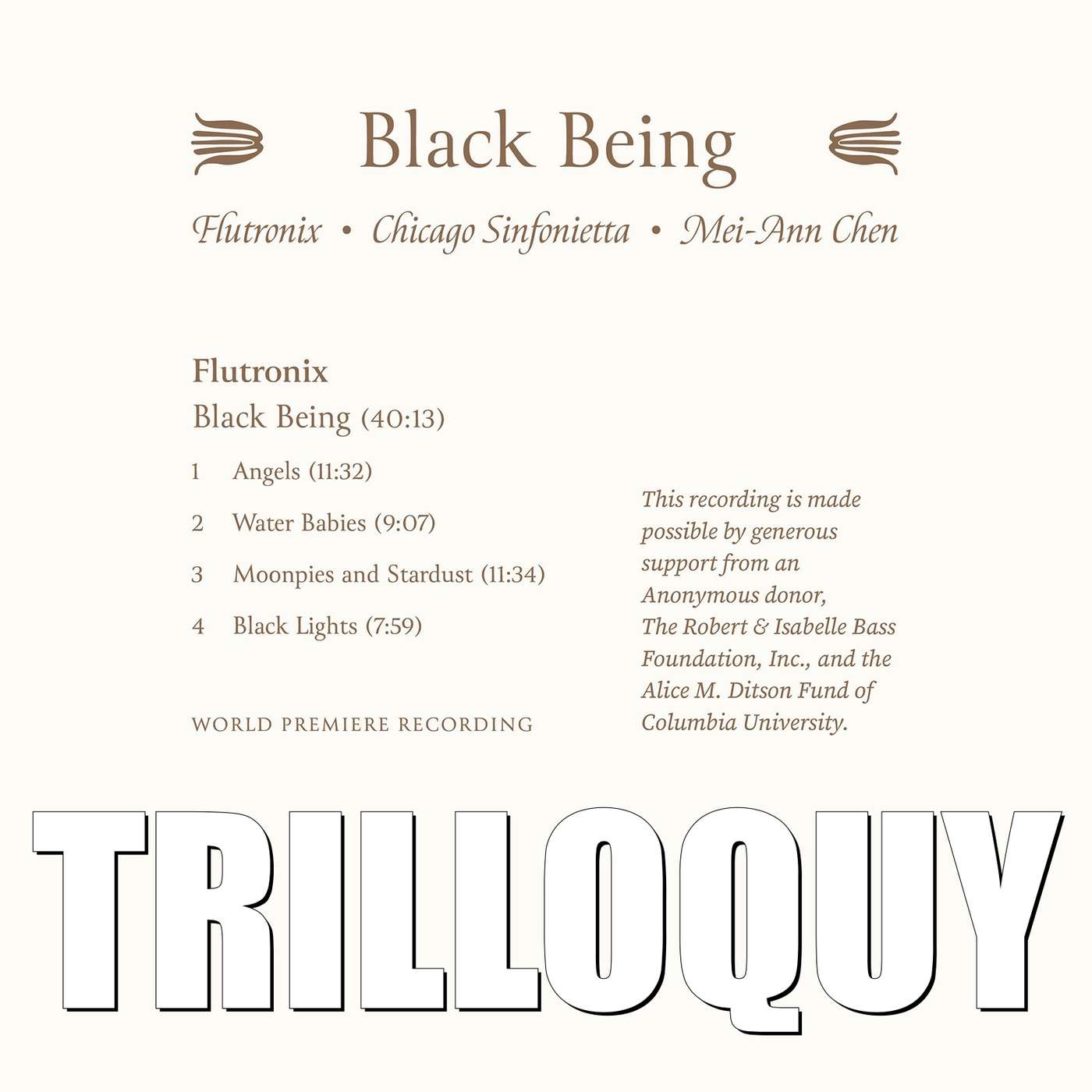 Opus 273 - "Black Being" (feat. Nathalie Joachim)