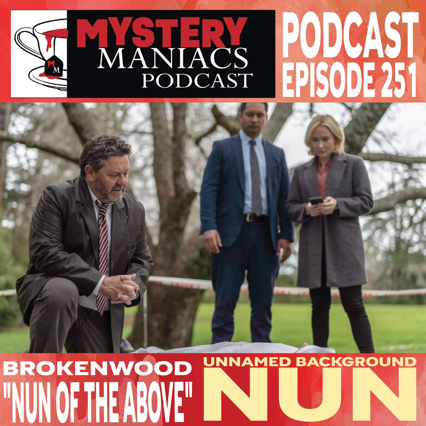 Unnamed Background Nun | Brokenwood | "Nun of the Above" |  Mystery Maniacs Podcast EP251