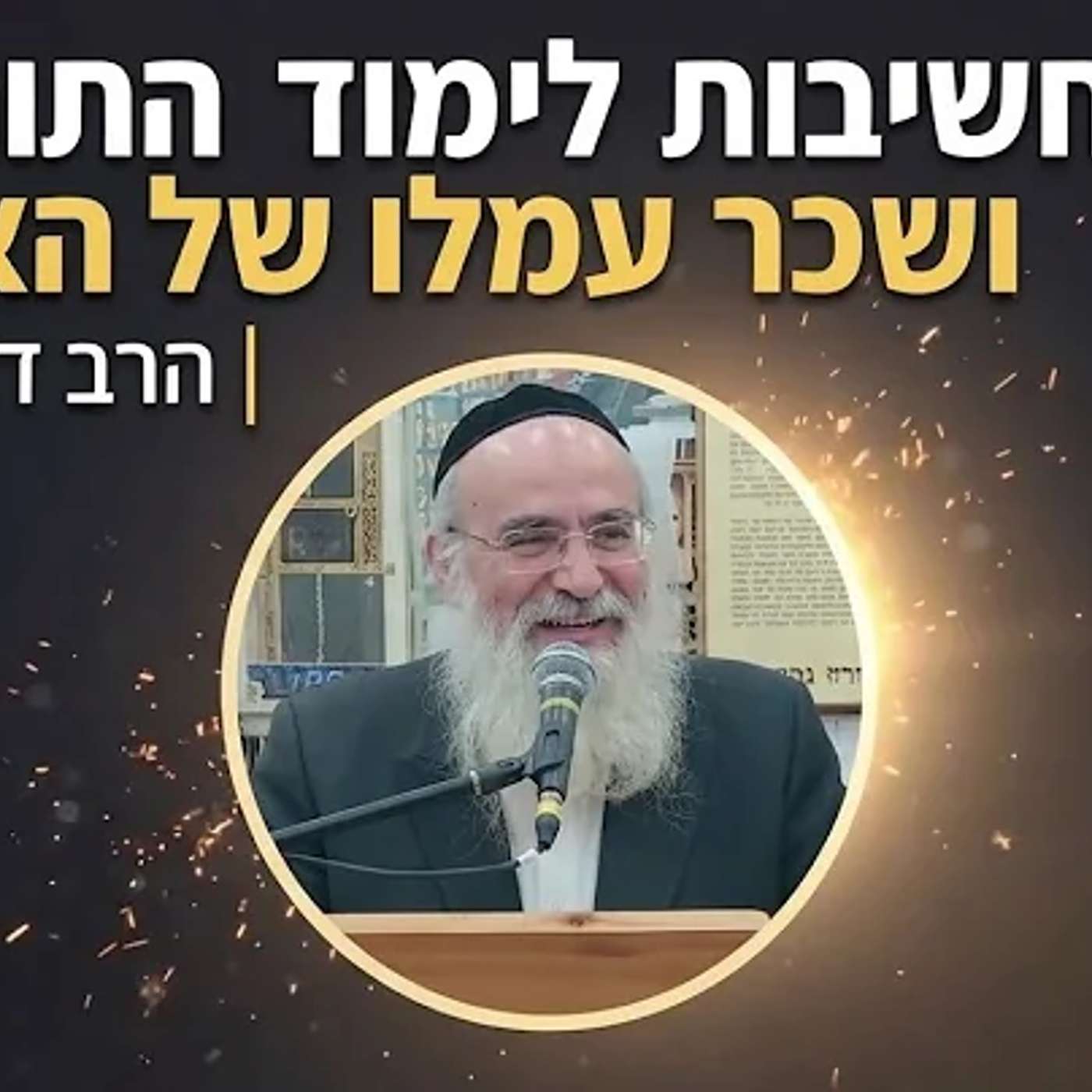 חשיבות לימוד התורה ושכר עמלו של האדם | הרב דוד גלזר episode artwork
