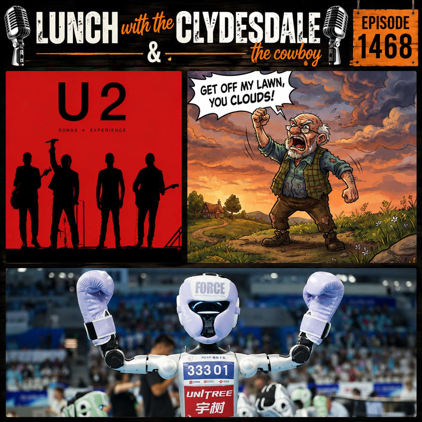 Lunch with the Clydesdale & Cowboy - Robots Taking Over Sports Now???