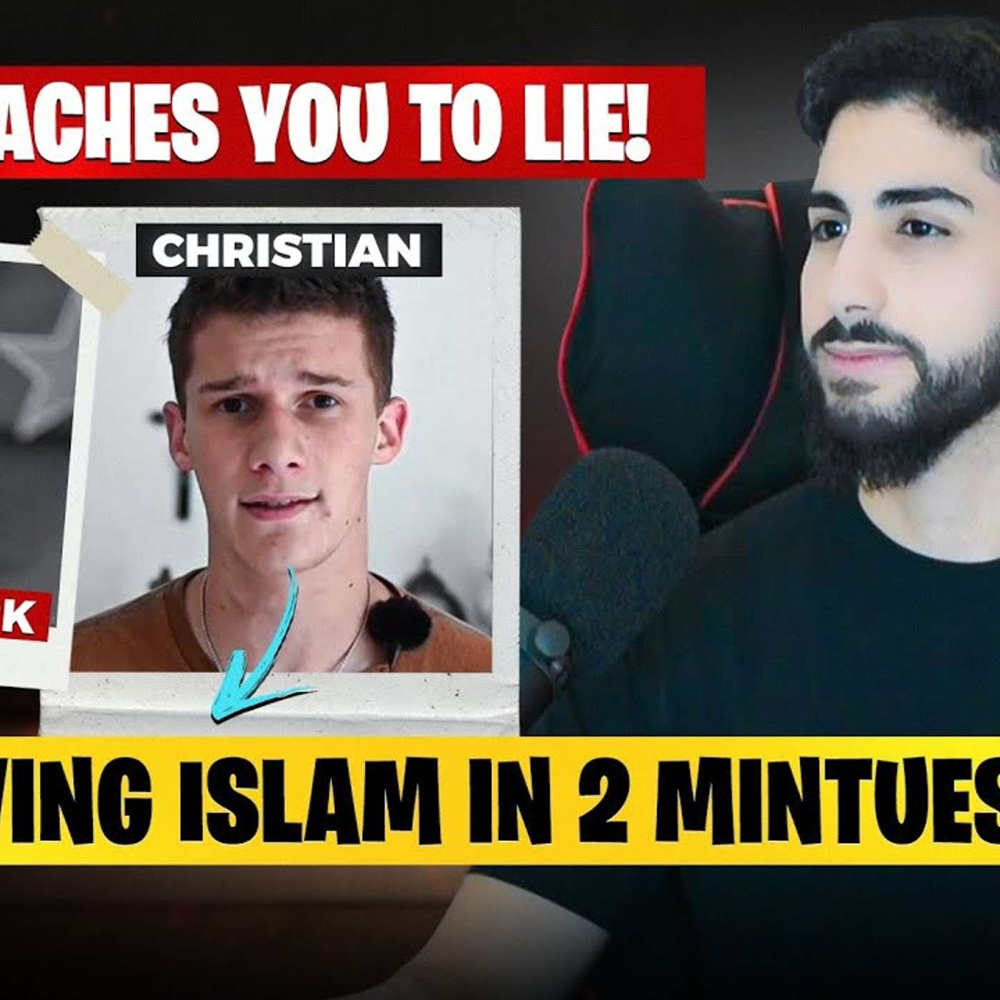 Clip-React| Disproving Islam In 2 Minutes?! The Quran Teaches People To Lie?! Muhammed Ali episode artwork