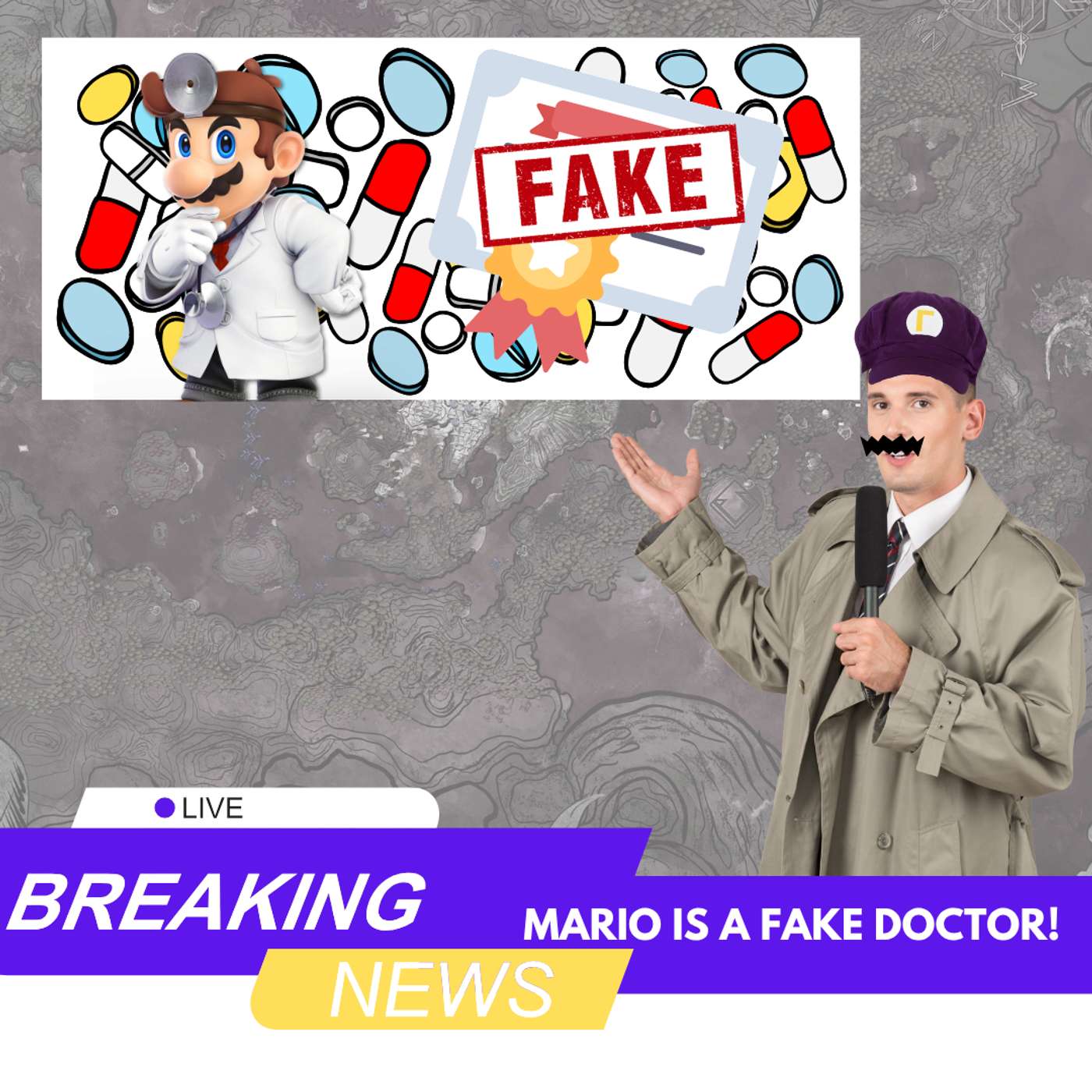 Mario Is A Fake Doctor episode artwork