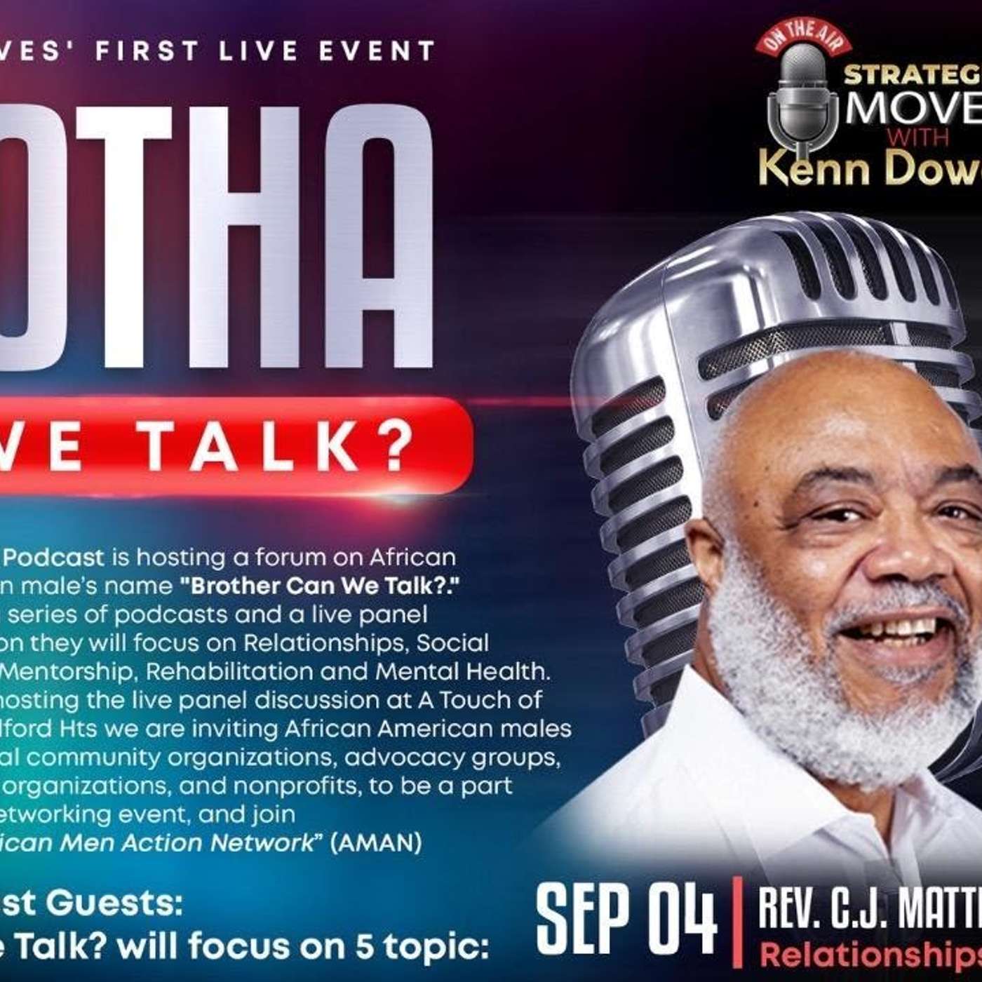 Brotha Can We Talk? Relationships with Dr. CJ Matthews episode artwork