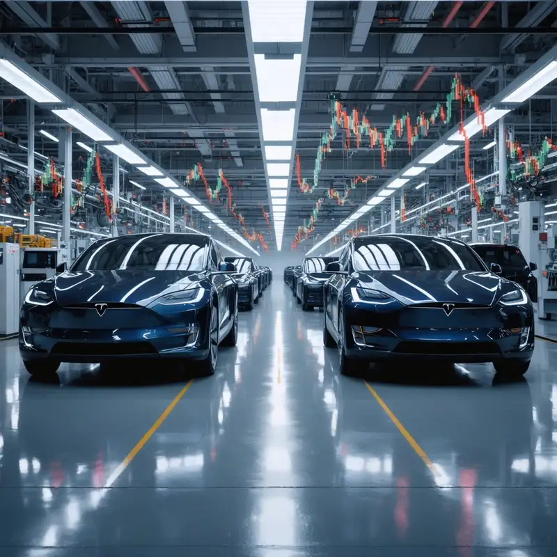 Tesla Faces First Annual Delivery Decline