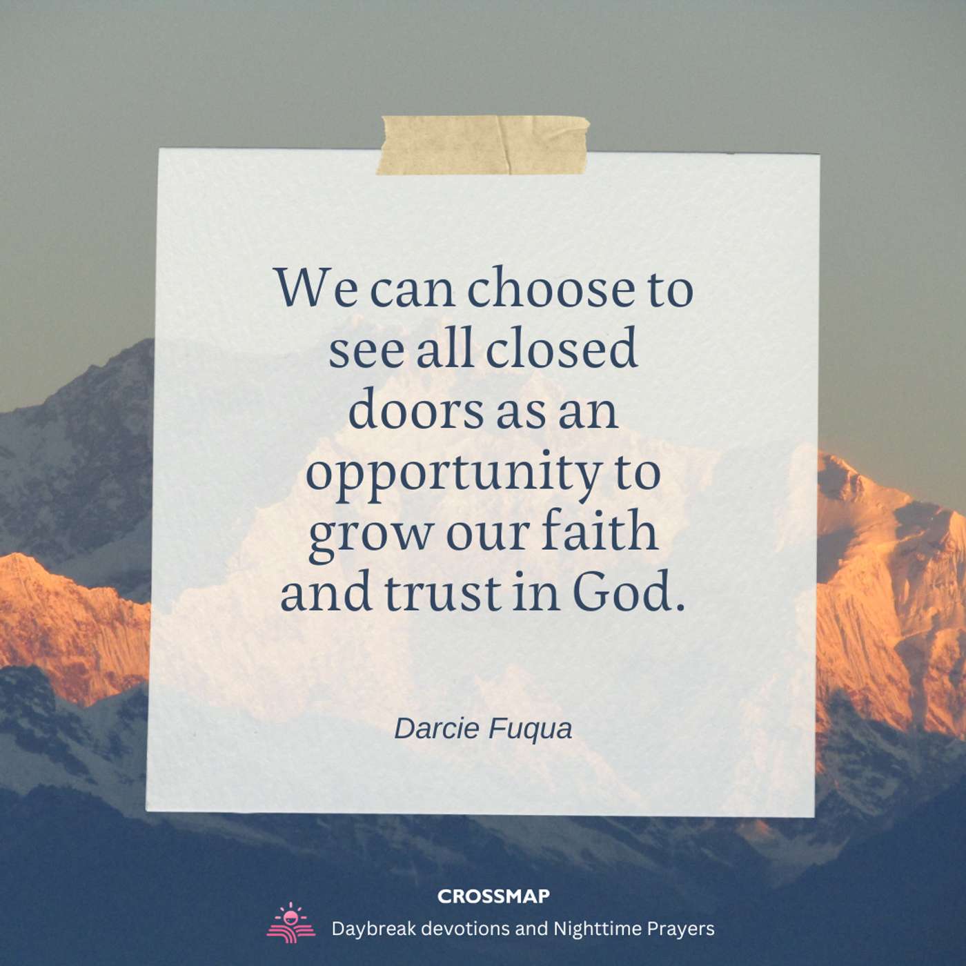 Closed Doors Can Be God's Protection