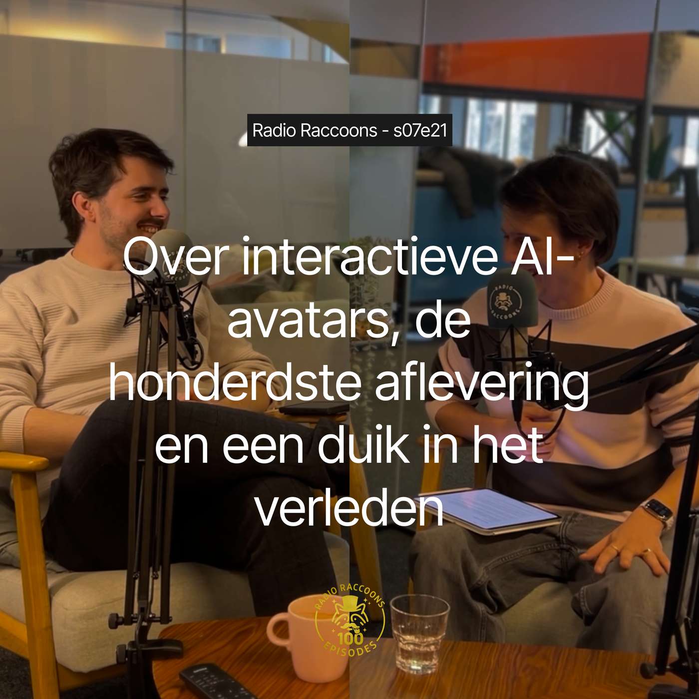S07E21 - Over interactieve AI-avatars, de honderdste aflevering en een duik in het verleden S07E21 - Over interactieve AI-avatars, de honderdste aflevering en een duik in het verleden