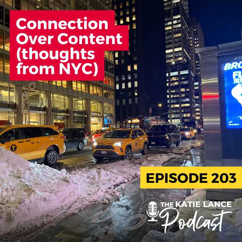 Taking the Online Offline: Connection, Consistency & Instagram in 2026 (life  + biz update)