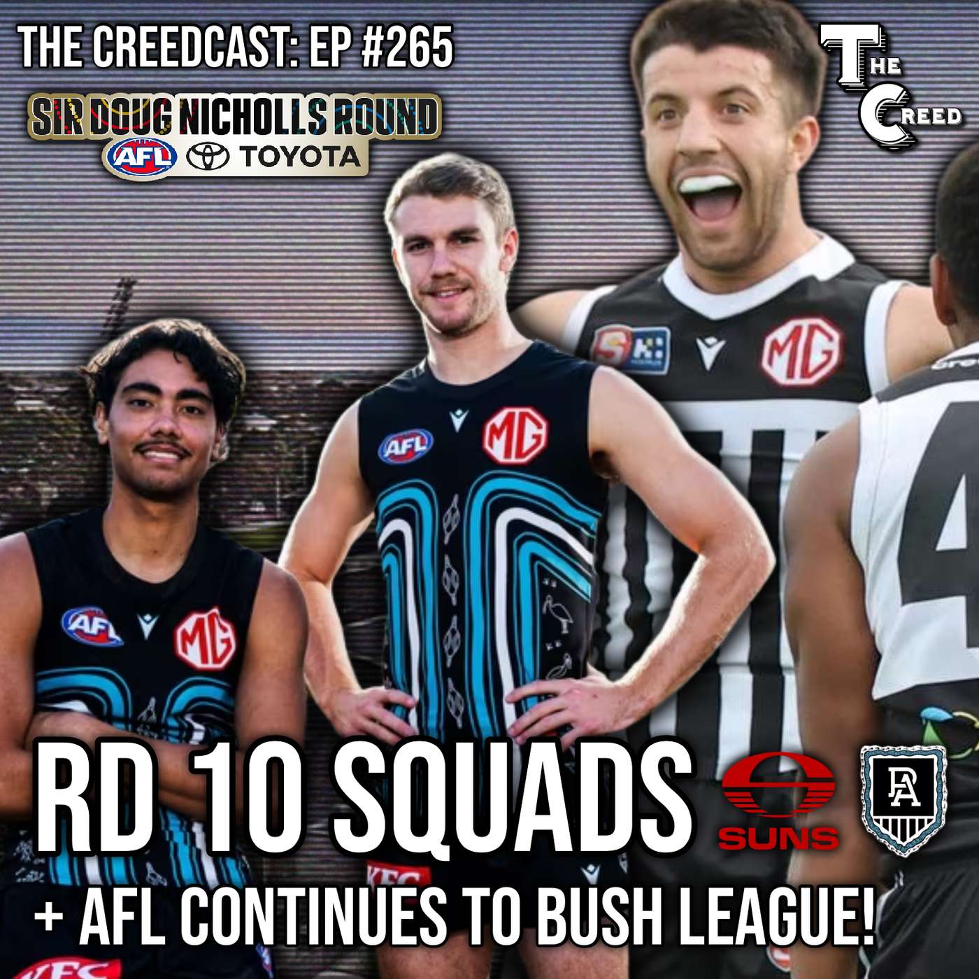RD 10 SQUADS: vs Gold Coast PREVIEW + More Bush League AFL! episode artwork