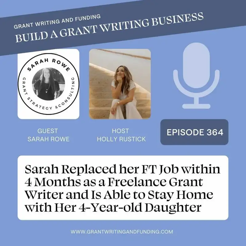 Sarah Replaced her FT Job within 4 Months as a Freelance Grant Writer