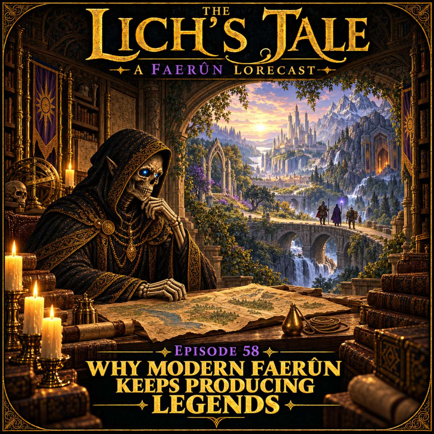 Artwork for The Lich's Tale: A Faerûn Lorecast