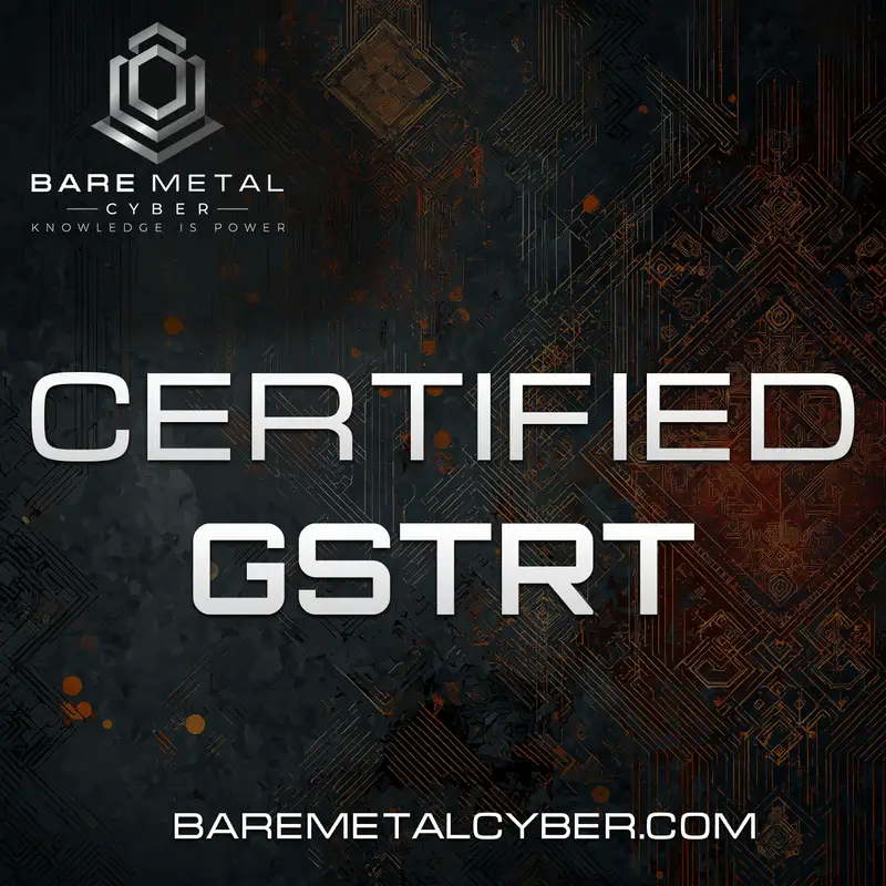 Certified: The GIAC GSTRT Audio Course
