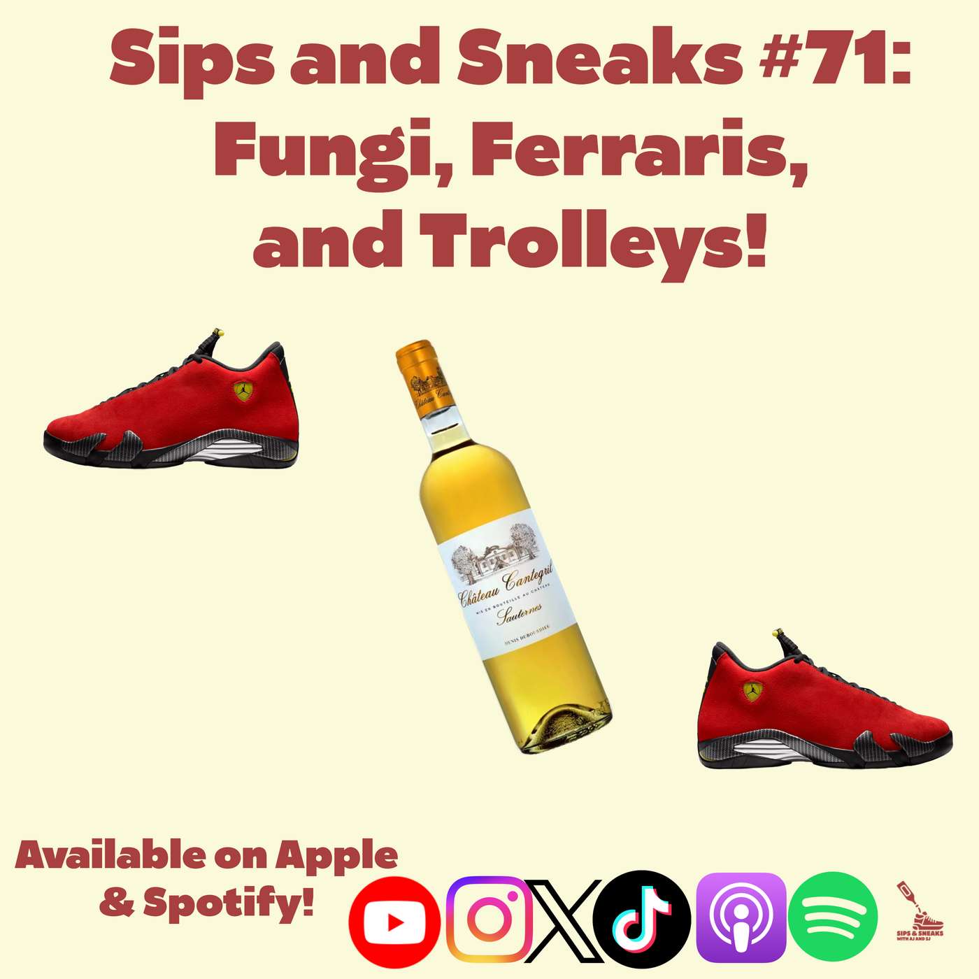 Fungi, Ferraris, and Trolleys episode artwork