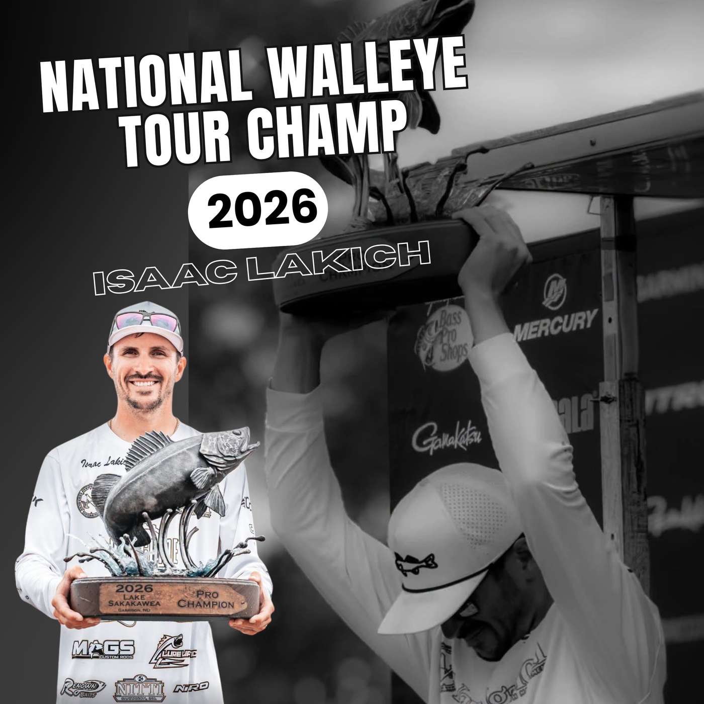 2026 National Walleye Tour Champion | Isaac Lakich