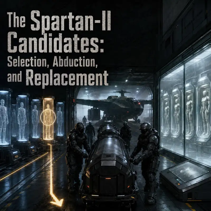 The Spartan-II Candidates: Selection, Abduction, and Replacement