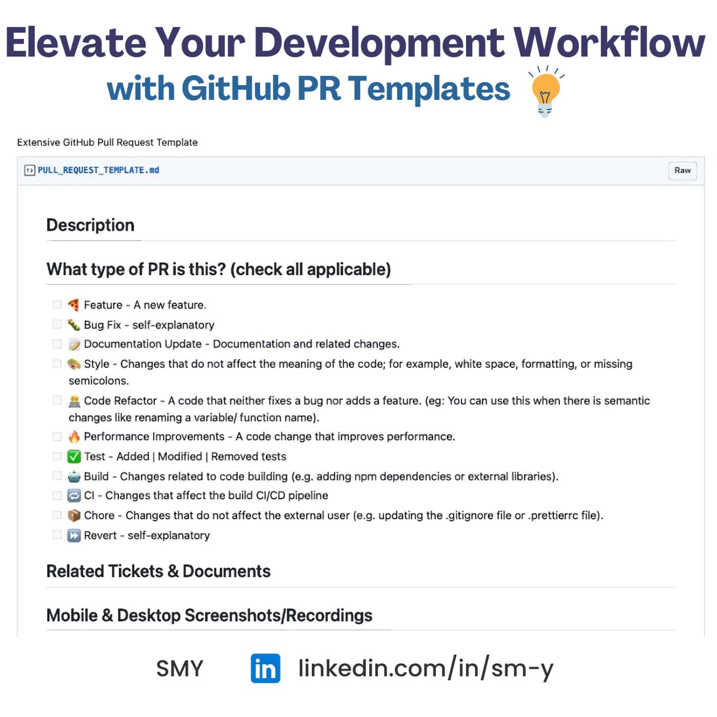 How to Elevate Your Development Workflow With GitHub PR Templates! 🌟