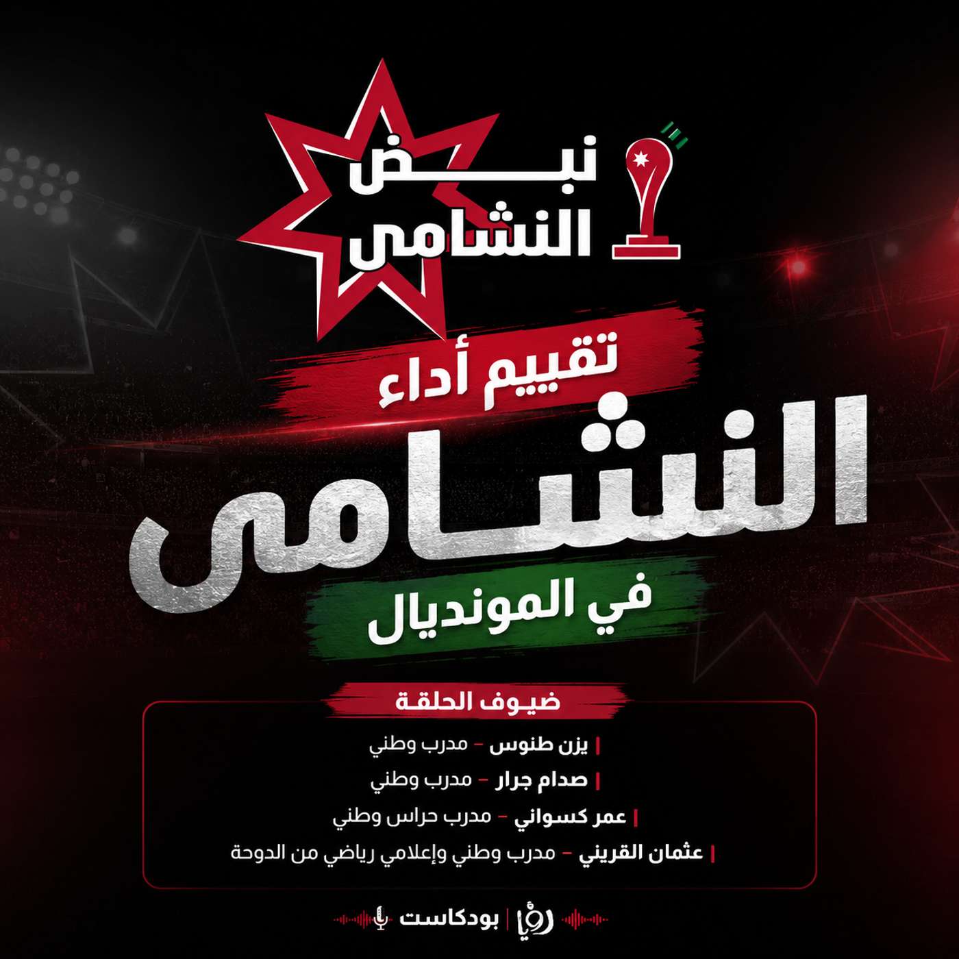 تقييم أداء النشامى في المونديال episode artwork
